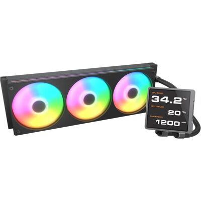 Cougar CPU Wasserkühlung Poseidon Vistek Pro 360,ARGB,Schw., Refroidissement liquide CPU, Noir Cougar CPU Wasserkühlung Poseidon Vistek Pro 360,ARGB,Schw., Refroidissement liquide CPU, Noir