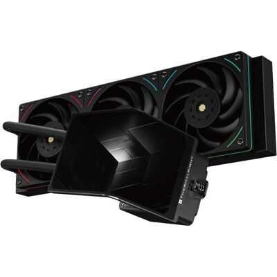 Thermalright "Levita Vision 360 UB ARGB BLACK Processor All-in-one liquid cooler 12 cm", Refroidissement liquide CPU, Noir Thermalright "Levita Vision 360 UB ARGB BLACK Processor All-in-one liquid cooler 12 cm", Refroidissement liquide CPU, Noir