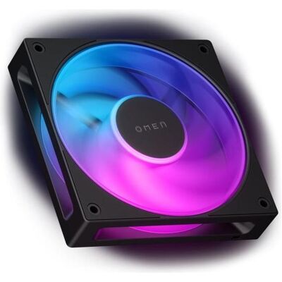 HP Ventilateur OMEN 120 mm – Pack d’une unité noir (120 mm, 1x), Ventilateur PC, Noir HP Ventilateur OMEN 120 mm – Pack d’une unité noir (120 mm, 1x), Ventilateur PC, Noir