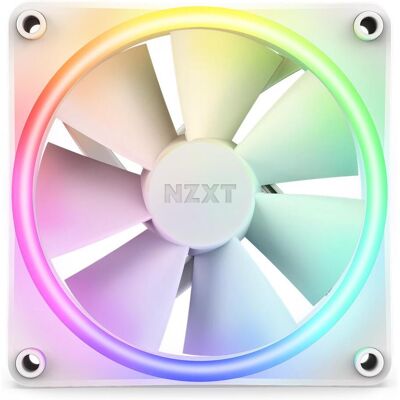 NZXT F120 RGB Duo (120 mm, 1x), Ventilateur PC, Blanc NZXT F120 RGB Duo (120 mm, 1x), Ventilateur PC, Blanc