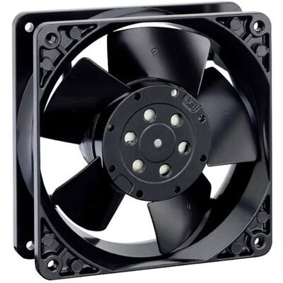 PAPST EBM 4580 N Ventilateur axial 230 V/AC 132 m³/h (L x l x H) 38 x 119 x 119 mm (119 mm, 1x), Ventilateur PC, Noir PAPST EBM 4580 N Ventilateur axial 230 V/AC 132 m³/h (L x l x H) 38 x 119 x 119 mm (119 mm, 1x), Ventilateur PC, Noir