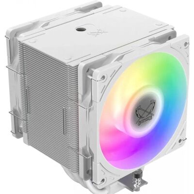 Scythe Mugen 6 Dual Fan White ARGB Edition (weiss, 120 mm) (154 mm), Ventirad processeur, Blanc Scythe Mugen 6 Dual Fan White ARGB Edition (weiss, 120 mm) (154 mm), Ventirad processeur, Blanc