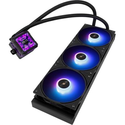 Thermalright Guerrier Gelé Pro 360, Refroidissement liquide CPU, Multicolore, Noir Thermalright Guerrier Gelé Pro 360, Refroidissement liquide CPU, Multicolore, Noir