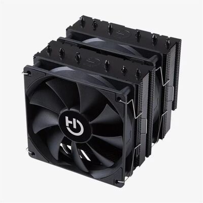 Hiditec Ventilateur Cpu C20 Pro (158 mm), Ventirad processeur, Noir Hiditec Ventilateur Cpu C20 Pro (158 mm), Ventirad processeur, Noir