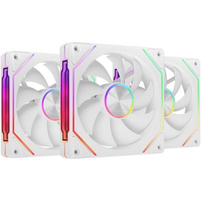 Mars Gaming Mf-Linkfinitykit2w (120 mm, 3x), Ventilateur PC, Multicolore, Blanc Mars Gaming Mf-Linkfinitykit2w (120 mm, 3x), Ventilateur PC, Multicolore, Blanc