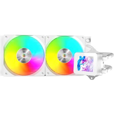 Mars Gaming Kit Watercooling Aio Ml-Vision RGB - 240mm (Blanc), Refroidissement liquide CPU, Blanc Mars Gaming Kit Watercooling Aio Ml-Vision RGB - 240mm (Blanc), Refroidissement liquide CPU, Blanc