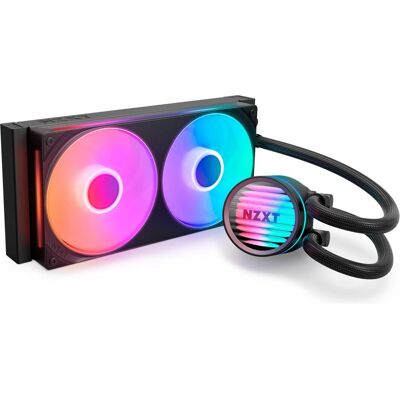 NZXT Kraken 240 RGB Liquid Cooler Blk, Refroidissement liquide CPU, Noir NZXT Kraken 240 RGB Liquid Cooler Blk, Refroidissement liquide CPU, Noir