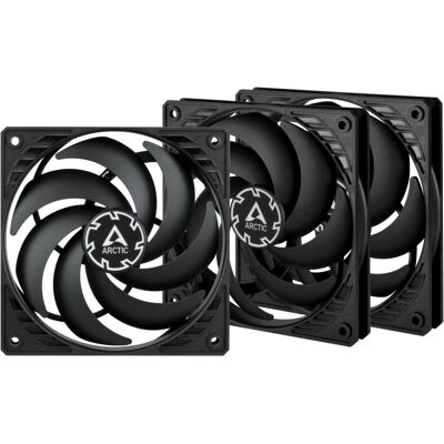 Arctic P12 Slim (120 mm, 3x), Ventilateur PC, Noir Arctic P12 Slim (120 mm, 3x), Ventilateur PC, Noir