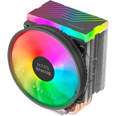 Mars Gaming Ventilateur pour processeur MCPU44 RGB (Noir) (133 mm), Ventirad processeur, Noir Mars Gaming Ventilateur pour processeur MCPU44 RGB (Noir) (133 mm), Ventirad processeur, Noir