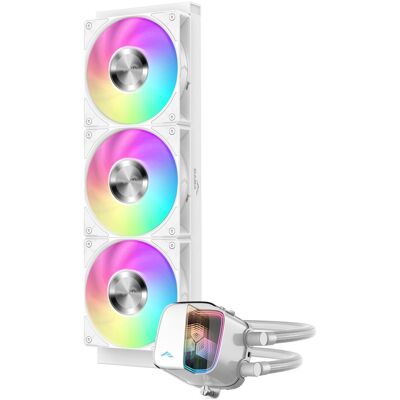 Sama Gears L70 White 360mm AIO, Refroidissement liquide CPU, Blanc Sama Gears L70 White 360mm AIO, Refroidissement liquide CPU, Blanc