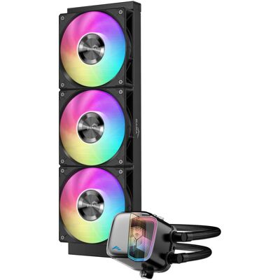 Sama Gears L70 Black 360mm AIO, Refroidissement liquide CPU, Noir Sama Gears L70 Black 360mm AIO, Refroidissement liquide CPU, Noir