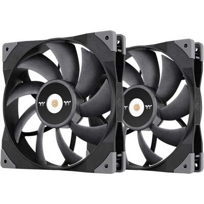Thermaltake TOUGHFAN 14 (140 mm, 2x), Ventilateur PC, Noir Thermaltake TOUGHFAN 14 (140 mm, 2x), Ventilateur PC, Noir