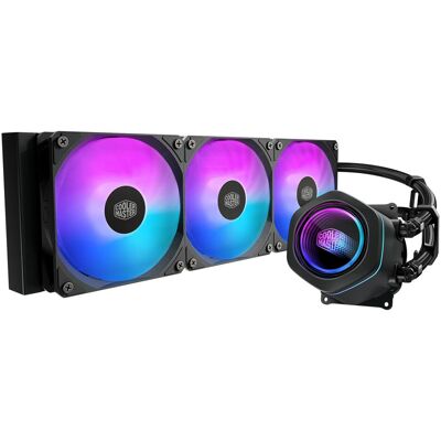 Cooler Master CoolerMaster WAK MasterLiquid Core Nex 360 WHITE, Refroidissement liquide CPU, Blanc Cooler Master CoolerMaster WAK MasterLiquid Core Nex 360 WHITE, Refroidissement liquide CPU, Blanc