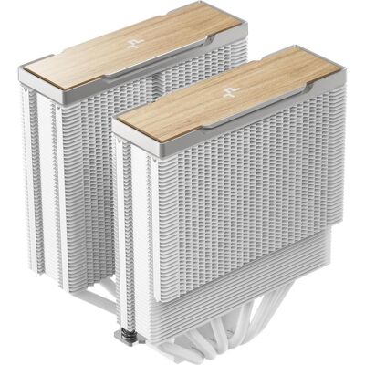 Deepcool AK620 G2 WH (weiss/holz, 120 mm) (159 mm), Ventirad processeur, Blanc Deepcool AK620 G2 WH (weiss/holz, 120 mm) (159 mm), Ventirad processeur, Blanc