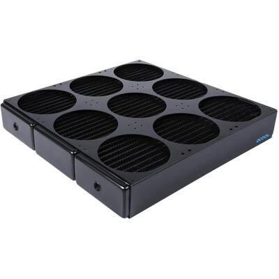 Alphacool 14391 Pièce/accessoire de système de refroidissement d'ordinateur Radiateur (120 mm), Radiateur pour refroidissement à eau, Noir Alphacool 14391 Pièce/accessoire de système de refroidissement d'ordinateur Radiateur (120 mm), Radiateur pour refroidissement à eau, Noir