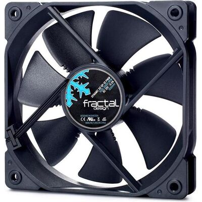 Fractal Dynamique X2 GP-12 (120 mm, 1x), Ventilateur PC, Noir Fractal Dynamique X2 GP-12 (120 mm, 1x), Ventilateur PC, Noir