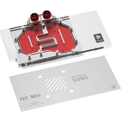 Barrow ASUS ROG Astral 5090 GPU Wasserblock - weiss, Refroidissement à eau pour GPU Barrow ASUS ROG Astral 5090 GPU Wasserblock - weiss, Refroidissement à eau pour GPU
