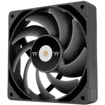 Thermaltake TT TOUGHFAN 12 Pro 1er bk CL-F139-PL12BL-A (120 mm, 1x), Ventilateur PC, Noir Thermaltake TT TOUGHFAN 12 Pro 1er bk CL-F139-PL12BL-A (120 mm, 1x), Ventilateur PC, Noir