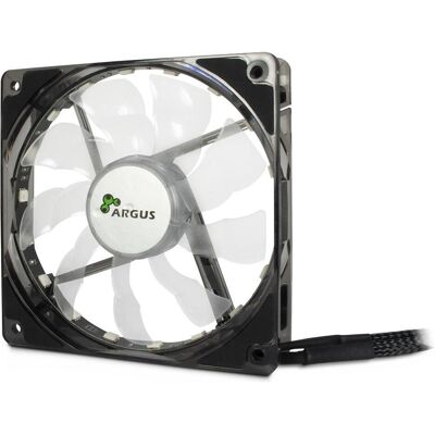 Intertech L-12025 Aura (120 mm, 1x), Ventilateur PC, Noir Intertech L-12025 Aura (120 mm, 1x), Ventilateur PC, Noir