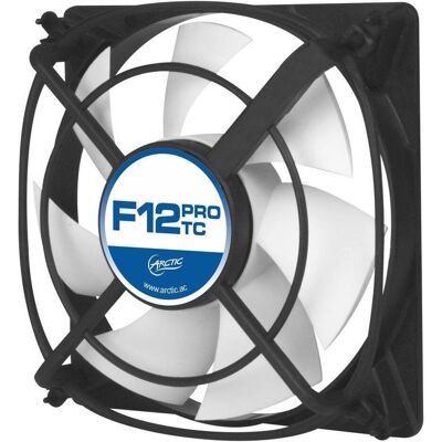 Arctic F12 PRO TC PWM 120x120x38 (120 mm), Ventilateur PC, Noir Arctic F12 PRO TC PWM 120x120x38 (120 mm), Ventilateur PC, Noir