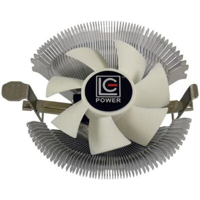 LC-Power LC-CC-85 Ventilateur 80mm (45 mm), Ventirad processeur, Blanc, Argent LC-Power LC-CC-85 Ventilateur 80mm (45 mm), Ventirad processeur, Blanc, Argent