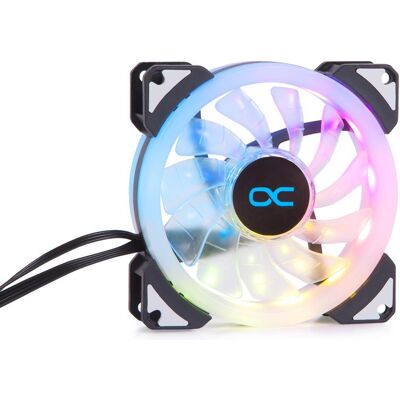 Alphacool Cyclone de glace Aurora LUX Digital RGB (92x92x25mm) (92 mm, 1x), Ventilateur PC, Multicolore, Blanc, Noir, Transparent Alphacool Cyclone de glace Aurora LUX Digital RGB (92x92x25mm) (92 mm, 1x), Ventilateur PC, Multicolore, Blanc, Noir, Transparent
