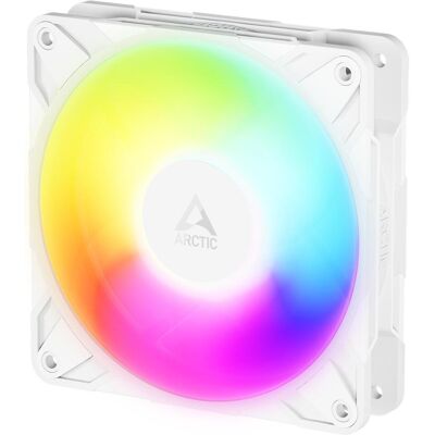 Arctic Ventilateur de boitier P12 Pro Reverse RGB - 12cm (Blanc) (120 mm, 1x), Ventilateur PC, Blanc Arctic Ventilateur de boitier P12 Pro Reverse RGB - 12cm (Blanc) (120 mm, 1x), Ventilateur PC, Blanc