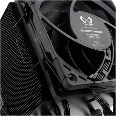 Scythe Mugen 6 Dual Fan Black Edition (154 mm), Ventirad processeur, Noir Scythe Mugen 6 Dual Fan Black Edition (154 mm), Ventirad processeur, Noir