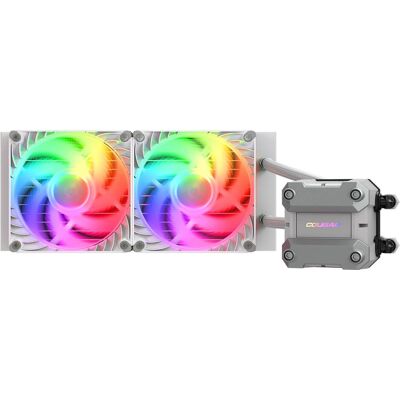 Cougar CPU Wasserkühlung Poseidon Ultra 240, ARGB, Weiss, Refroidissement liquide CPU, Blanc Cougar CPU Wasserkühlung Poseidon Ultra 240, ARGB, Weiss, Refroidissement liquide CPU, Blanc