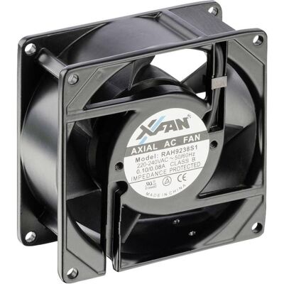 PAPST VENTILATEUR AXIAL 230 VCA 12W 80 X 80 MM (92 mm, 1x), Ventilateur PC, Noir PAPST VENTILATEUR AXIAL 230 VCA 12W 80 X 80 MM (92 mm, 1x), Ventilateur PC, Noir