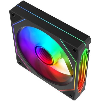 Itek Infinity (120 mm, 1x), Ventilateur PC, Multicolore, Noir Itek Infinity (120 mm, 1x), Ventilateur PC, Multicolore, Noir