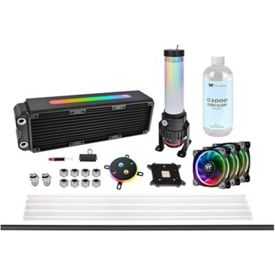 Thermaltake Pacific M360 Plus DIY Liquid coo, Refroidissement liquide CPU, Noir Thermaltake Pacific M360 Plus DIY Liquid coo, Refroidissement liquide CPU, Noir