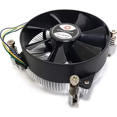 Dynatron Q9 Intel CPU cooler 2U LGA1700 aluminum extrudé heat sink push-pin mounting type active wi (41 mm), Ventirad processeur, Argent Dynatron Q9 Intel CPU cooler 2U LGA1700 aluminum extrudé heat sink push-pin mounting type active wi (41 mm), Ventirad processeur, Argent