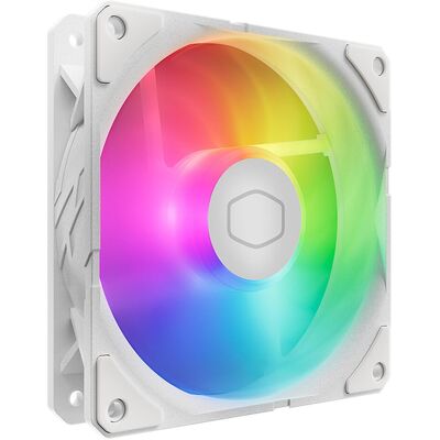 Cooler Master PC-Lüfter SickFlow 120 ARGB Weiss (120 mm, 1x), Ventilateur PC, Blanc, Multicolore Cooler Master PC-Lüfter SickFlow 120 ARGB Weiss (120 mm, 1x), Ventilateur PC, Blanc, Multicolore
