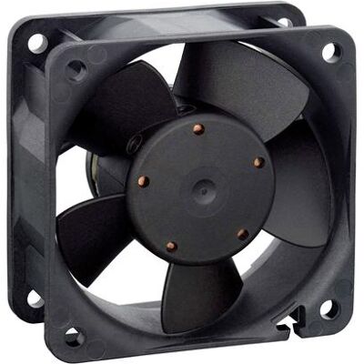 PAPST EBM 612 NGN Ventilateur axial 12 V/DC 40 m³/h (L x l x H) 60 x 60 x 25 mm (60 mm, 1x), Ventilateur PC, Noir PAPST EBM 612 NGN Ventilateur axial 12 V/DC 40 m³/h (L x l x H) 60 x 60 x 25 mm (60 mm, 1x), Ventilateur PC, Noir