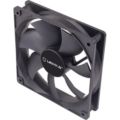 Unykach 51800 (120 mm), Ventilateur PC, Noir Unykach 51800 (120 mm), Ventilateur PC, Noir
