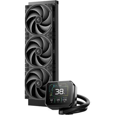 Deepcool K COOLER Wasserkühlung Spartacus 360 LCD black, Refroidissement liquide CPU, Noir Deepcool K COOLER Wasserkühlung Spartacus 360 LCD black, Refroidissement liquide CPU, Noir