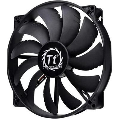 Thermaltake Purs 20 (200 mm, 1x), Ventilateur PC, Noir Thermaltake Purs 20 (200 mm, 1x), Ventilateur PC, Noir