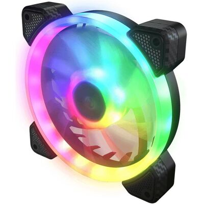 Cougar VORTEX ARGB VX120 Kit Computer case Fan Noir 3 pc(s) (120 mm, 3x), Ventilateur PC, Noir Cougar VORTEX ARGB VX120 Kit Computer case Fan Noir 3 pc(s) (120 mm, 3x), Ventilateur PC, Noir