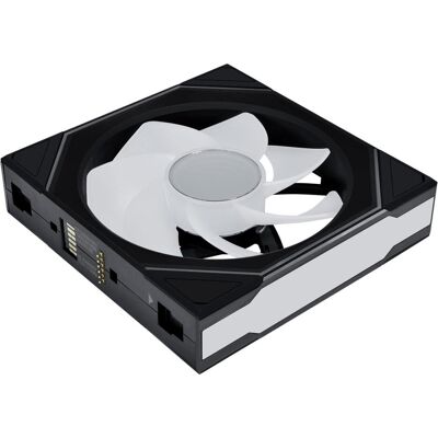 Lian-Li UNI FAN SL-INF Wireless Reversed Blade (120 mm, 3x), Ventilateur PC, Noir Lian-Li UNI FAN SL-INF Wireless Reversed Blade (120 mm, 3x), Ventilateur PC, Noir