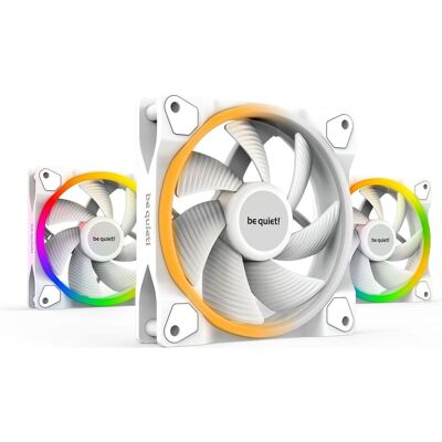 be quiet! Light Wings High Speed (120 mm, 3x), Ventilateur PC, Blanc be quiet! Light Wings High Speed (120 mm, 3x), Ventilateur PC, Blanc