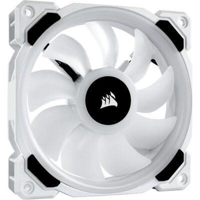 Corsair LL120 (120 mm, 1x), Ventilateur PC, Blanc Corsair LL120 (120 mm, 1x), Ventilateur PC, Blanc