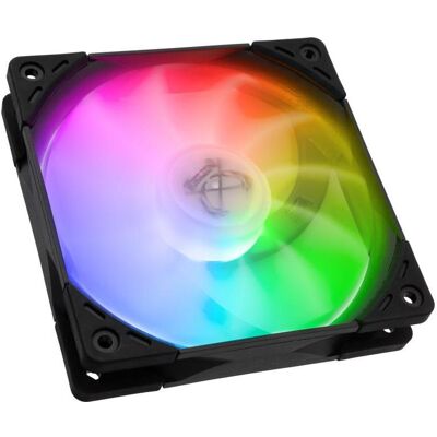 Scythe Ventilateur Kaze Flex 120 ARGB PWM, 300-1200 tr/min (120 mm, 1x), Ventilateur PC, Noir Scythe Ventilateur Kaze Flex 120 ARGB PWM, 300-1200 tr/min (120 mm, 1x), Ventilateur PC, Noir