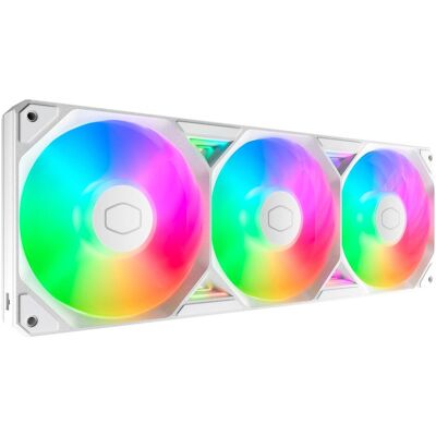Cooler Master SickleFlow Edge 360 ARGB (120 mm, 3x), Ventilateur PC, Multicolore, Blanc Cooler Master SickleFlow Edge 360 ARGB (120 mm, 3x), Ventilateur PC, Multicolore, Blanc