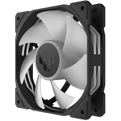 Asus Ventilateur TUF GAMING TR120 FAN ARGB BLK (120 mm, 1x), Ventilateur PC, Noir Asus Ventilateur TUF GAMING TR120 FAN ARGB BLK (120 mm, 1x), Ventilateur PC, Noir