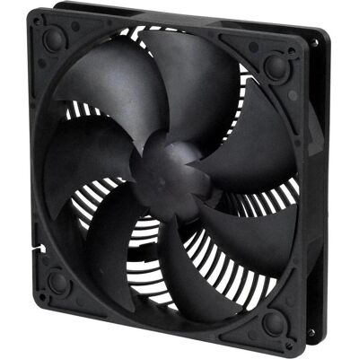 Silverstone Pénétrateur d'air AP181 (180 mm, 1x), Ventilateur PC, Noir Silverstone Pénétrateur d'air AP181 (180 mm, 1x), Ventilateur PC, Noir