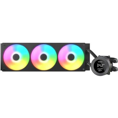 Cougar CPU Wasserkühlung Poseidon Vistek 360, ARGB, Schwarz, Refroidissement liquide CPU, Noir Cougar CPU Wasserkühlung Poseidon Vistek 360, ARGB, Schwarz, Refroidissement liquide CPU, Noir