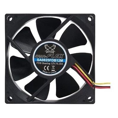 Scythe Kama Flex 80 mm / Ventilateur / 80 x 80 x 25 mm / 2 500 tr/min (80 mm), Ventilateur PC Scythe Kama Flex 80 mm / Ventilateur / 80 x 80 x 25 mm / 2 500 tr/min (80 mm), Ventilateur PC