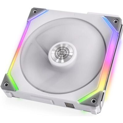Lian-Li Uni Fan SL140 (140 mm, 1x), Ventilateur PC, Blanc Lian-Li Uni Fan SL140 (140 mm, 1x), Ventilateur PC, Blanc