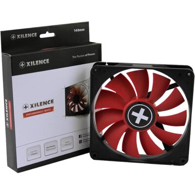 Xilence Performance C Series XPF140.R (140 mm, 1x), Ventilateur PC, Noir Xilence Performance C Series XPF140.R (140 mm, 1x), Ventilateur PC, Noir
